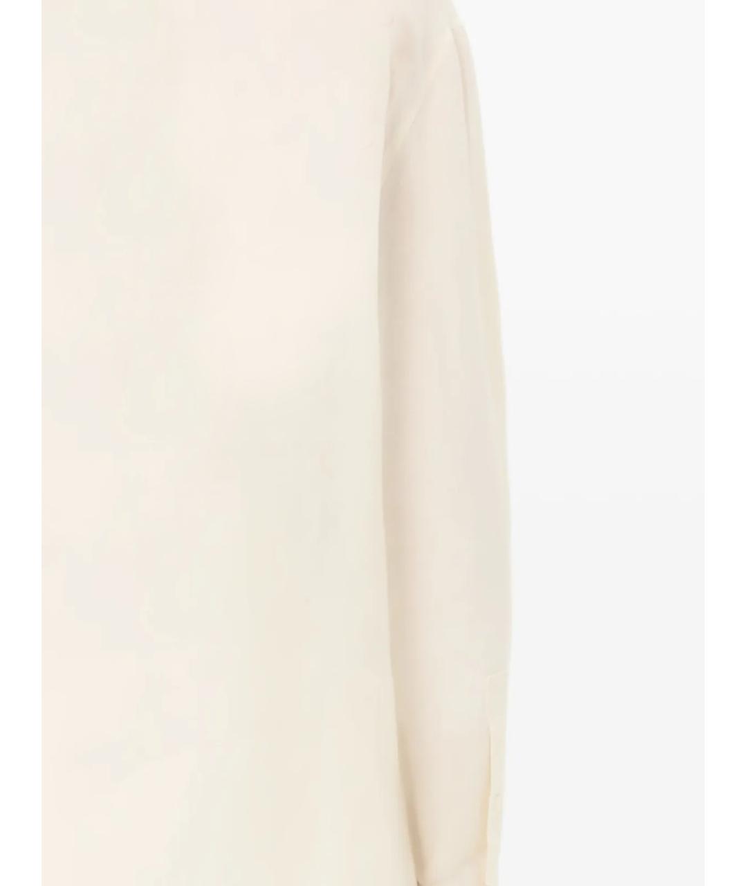 VALENTINO Бежевая льняная рубашка, фото 3