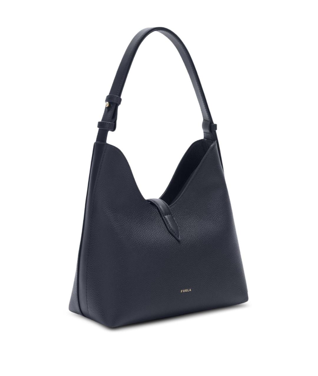 FURLA Синяя кожаная сумка через плечо, фото 2