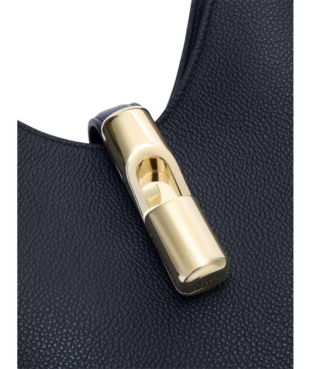 FURLA Синяя кожаная сумка через плечо, фото 4