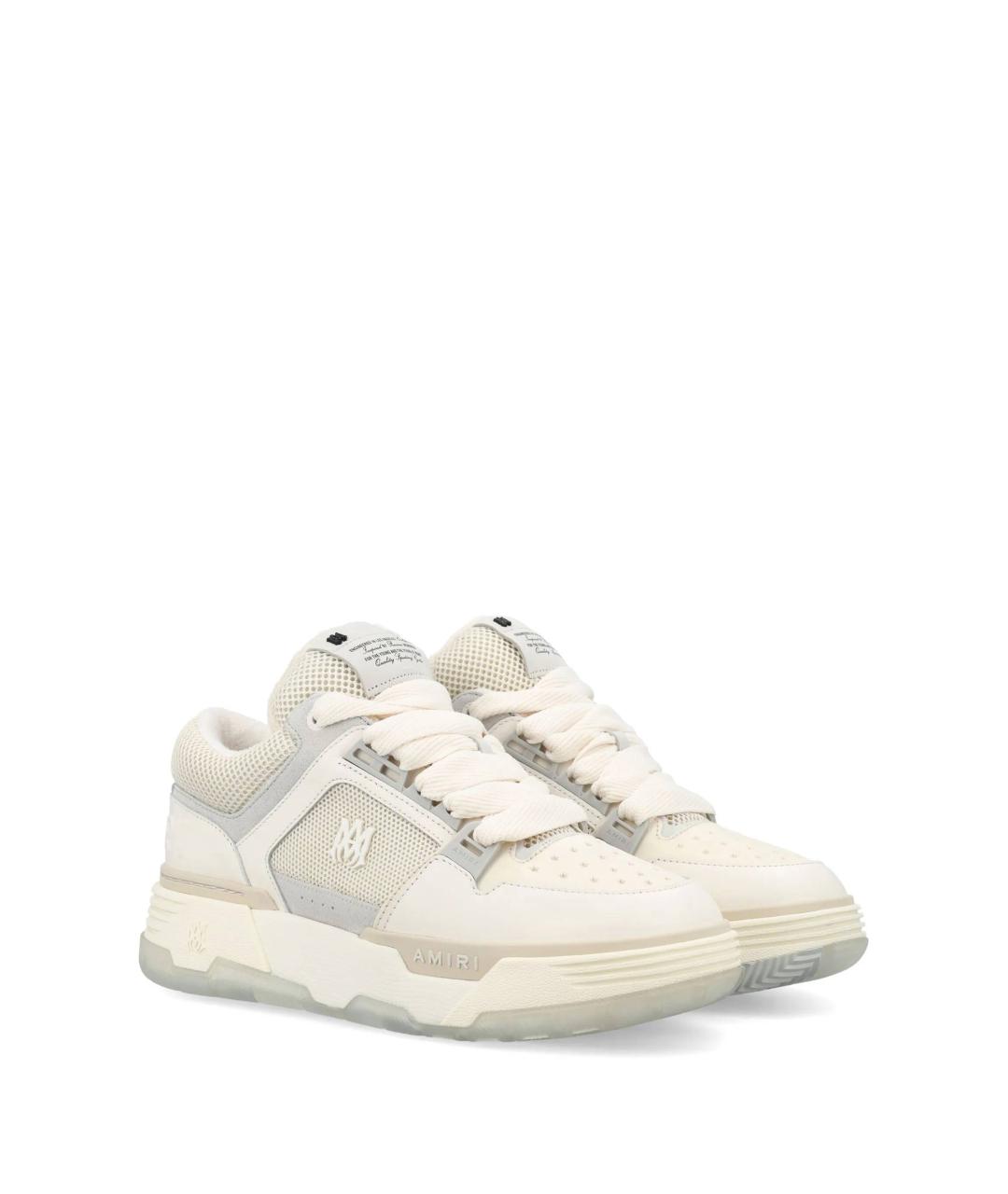 AMIRI Белые низкие кроссовки / кеды, фото 2