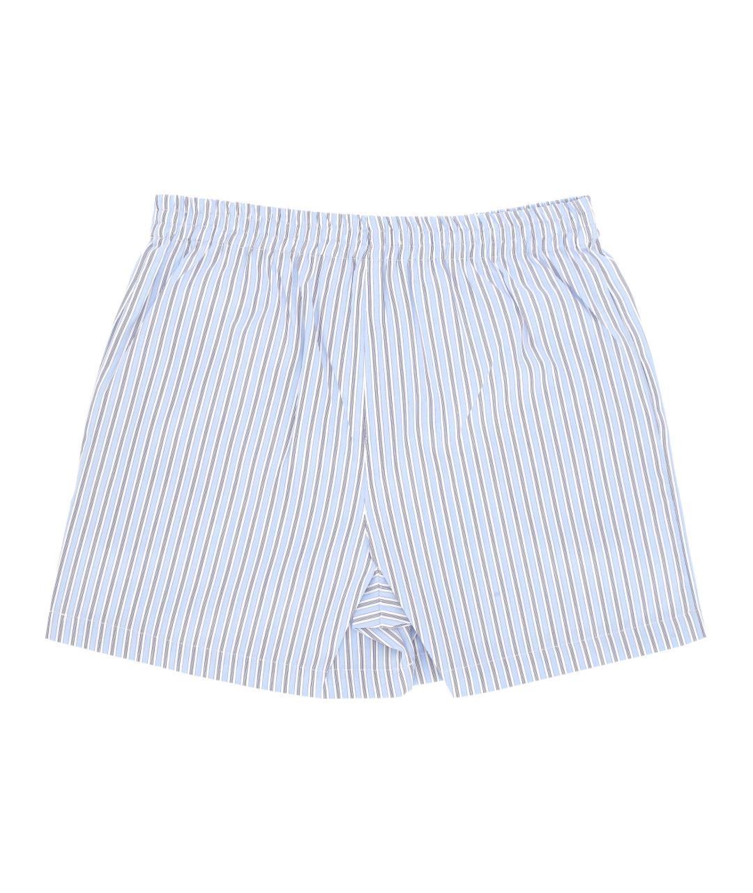 THE ATTICO Голубые хлопковые шорты, фото 3