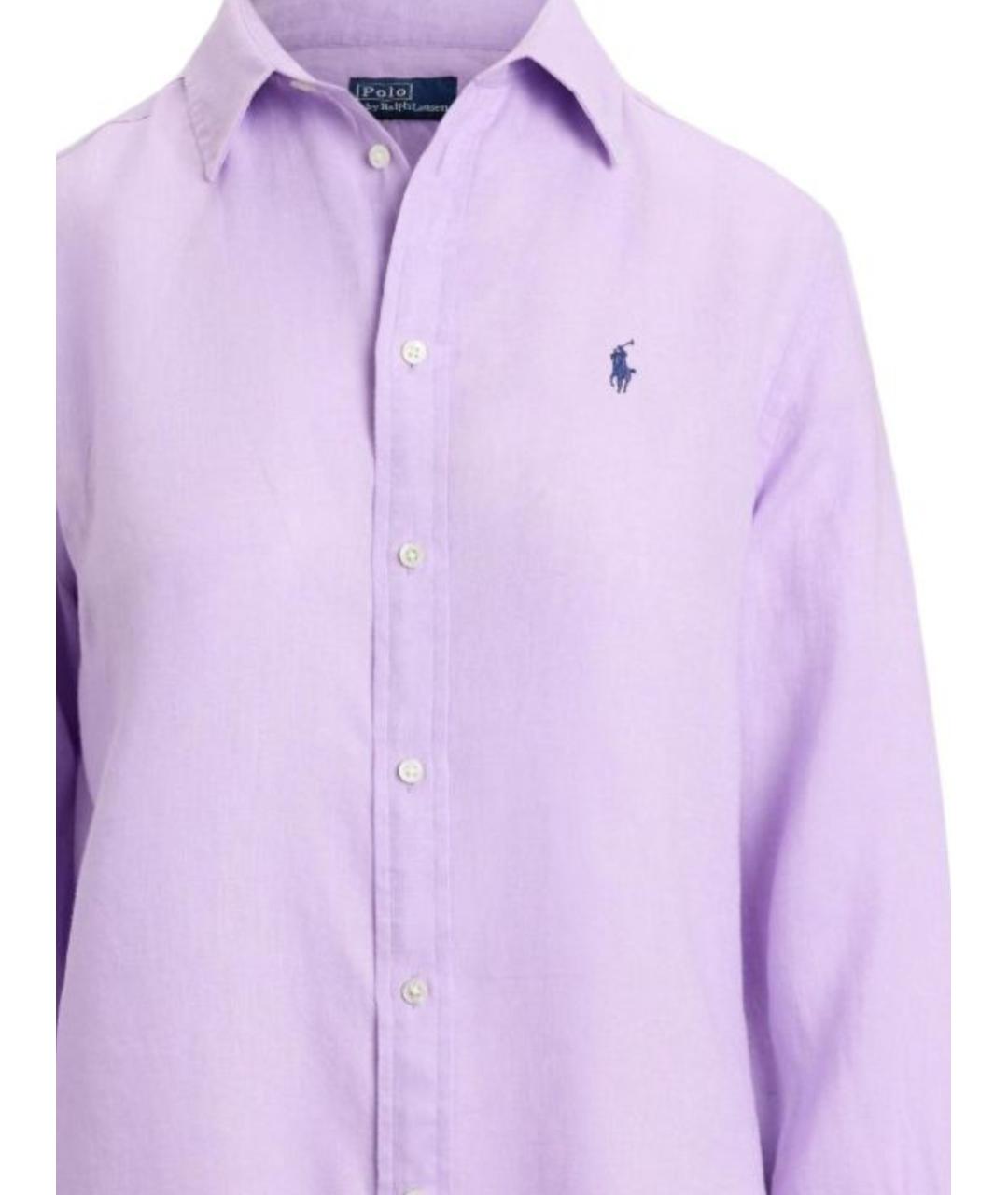 POLO RALPH LAUREN Фиолетовая рубашка, фото 2