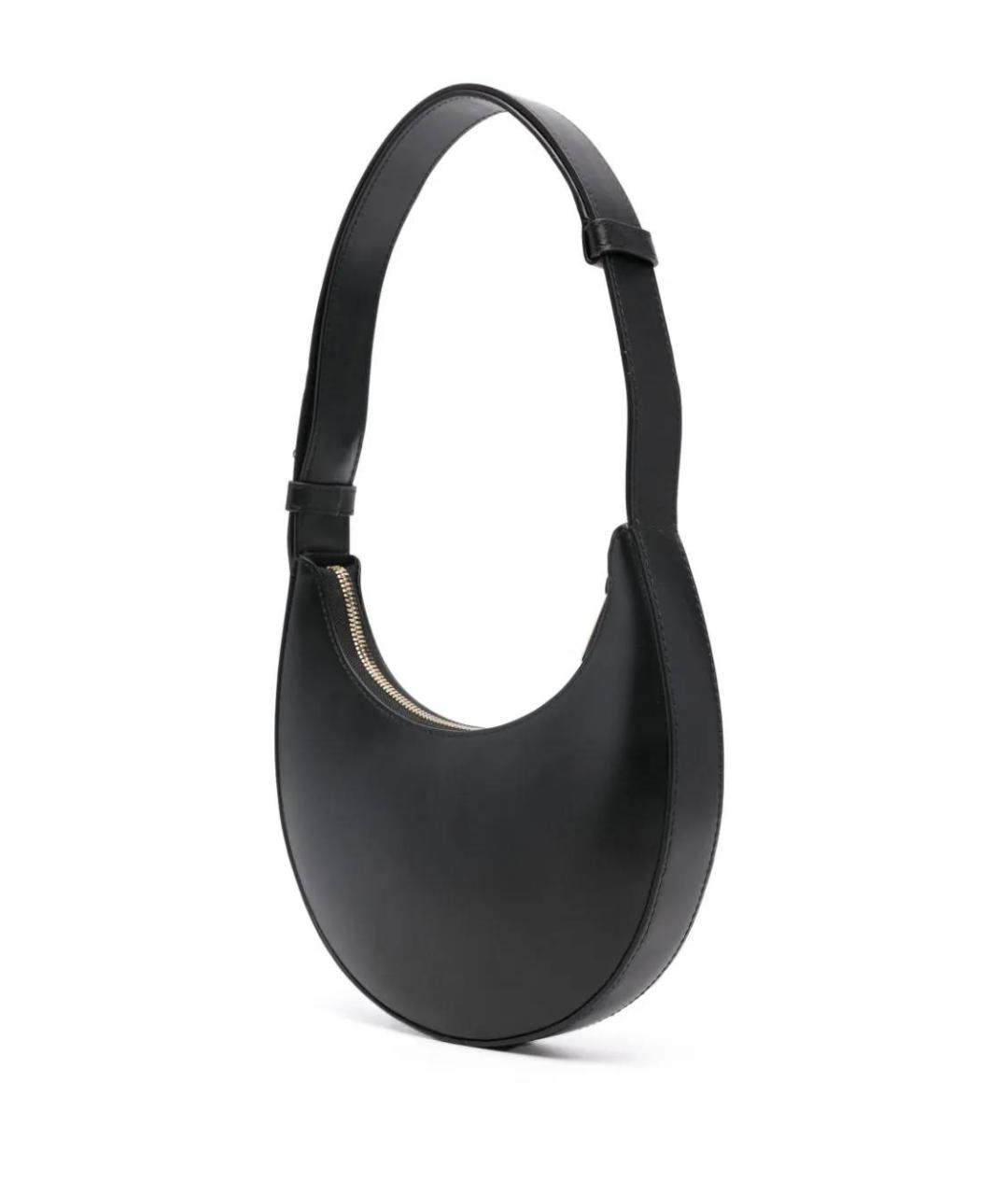 FURLA Черная кожаная сумка через плечо, фото 2