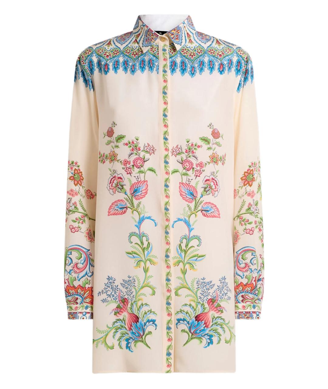 ETRO Мульти шелковая рубашка, фото 1