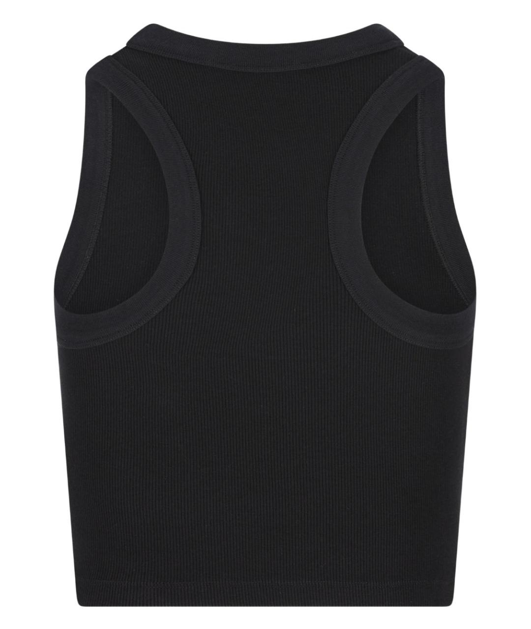 GIVENCHY Черная хлопковая майка, фото 4