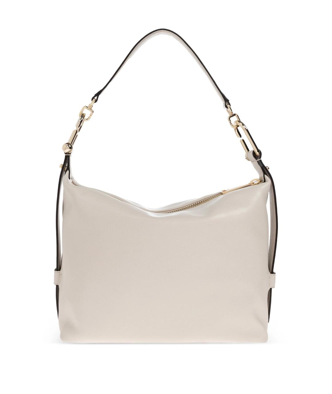 FURLA Бежевая кожаная сумка через плечо, фото 1