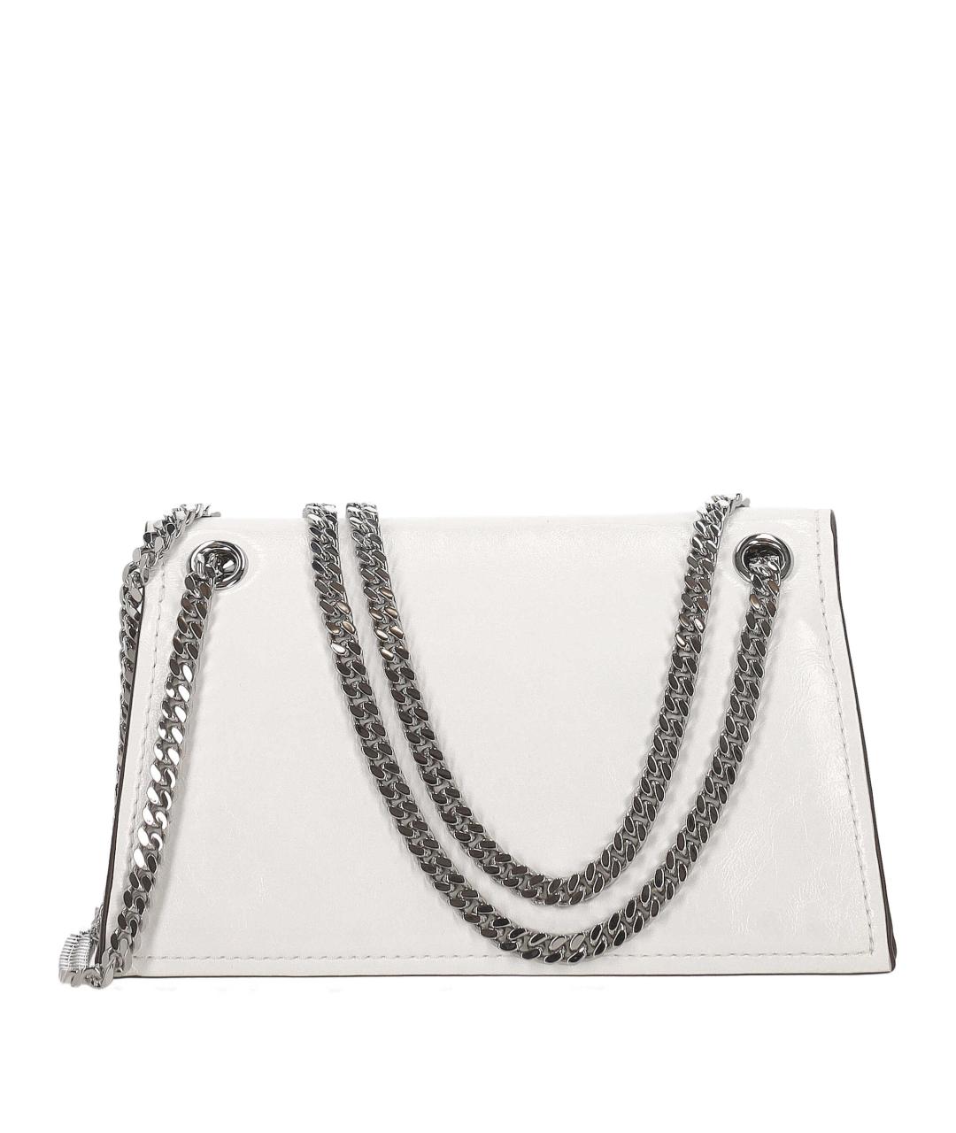 TORY BURCH Белая кожаная сумка через плечо, фото 3