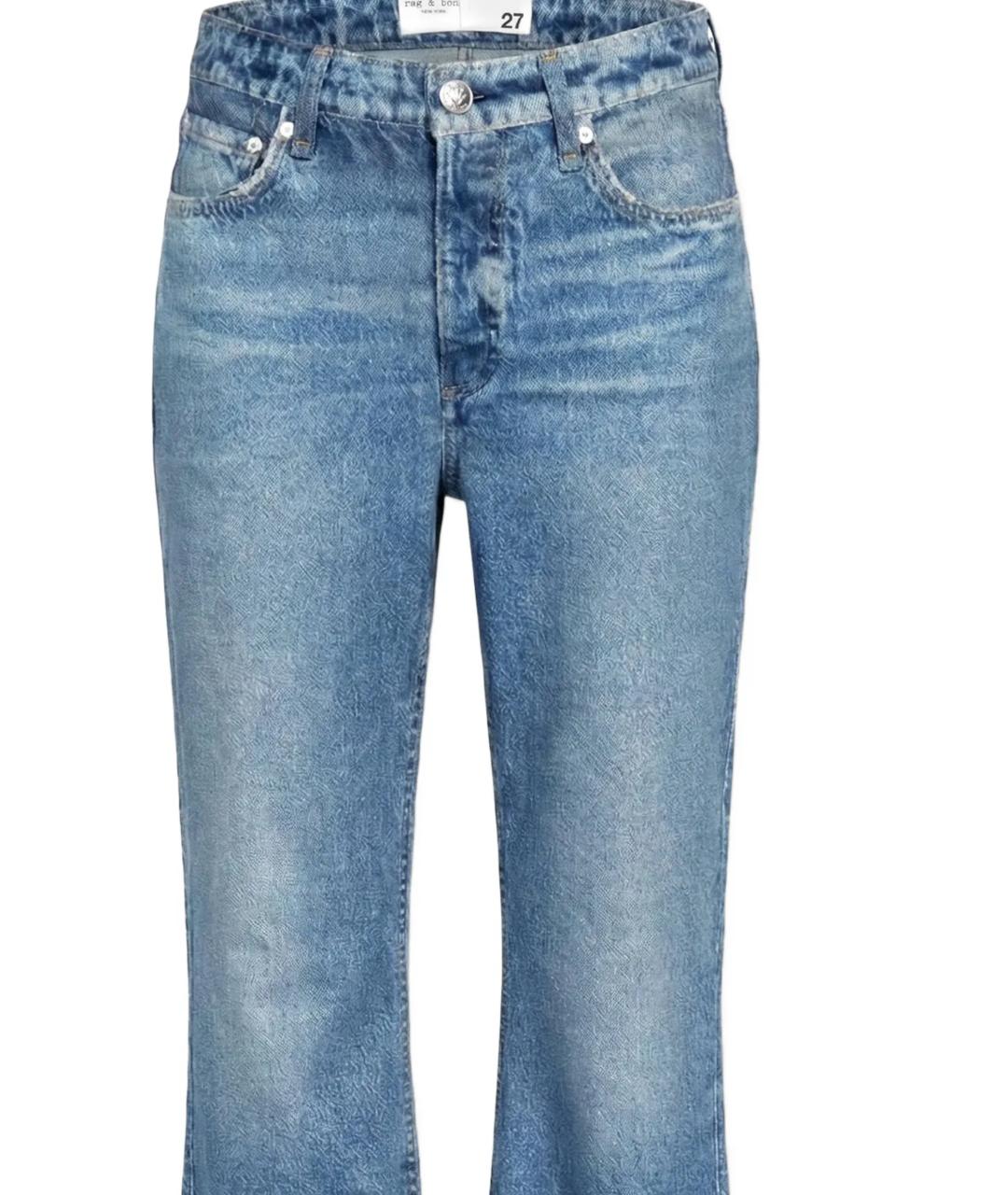 RAG & BONE Голубые джинсы клеш, фото 2