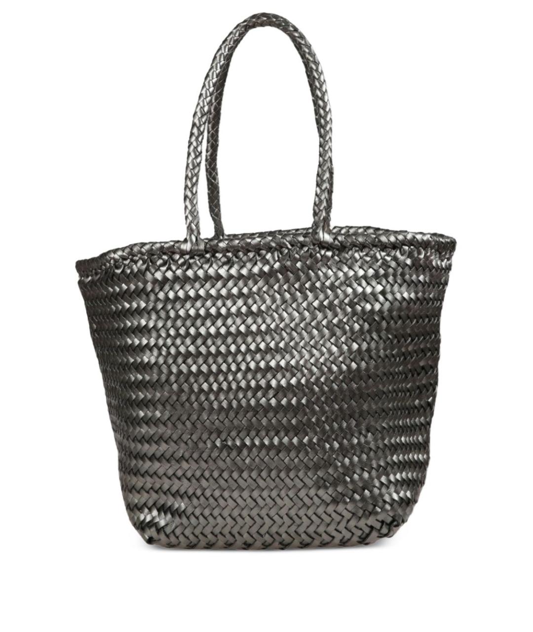 Dragon Diffusion Черная кожаная сумка тоут, фото 1