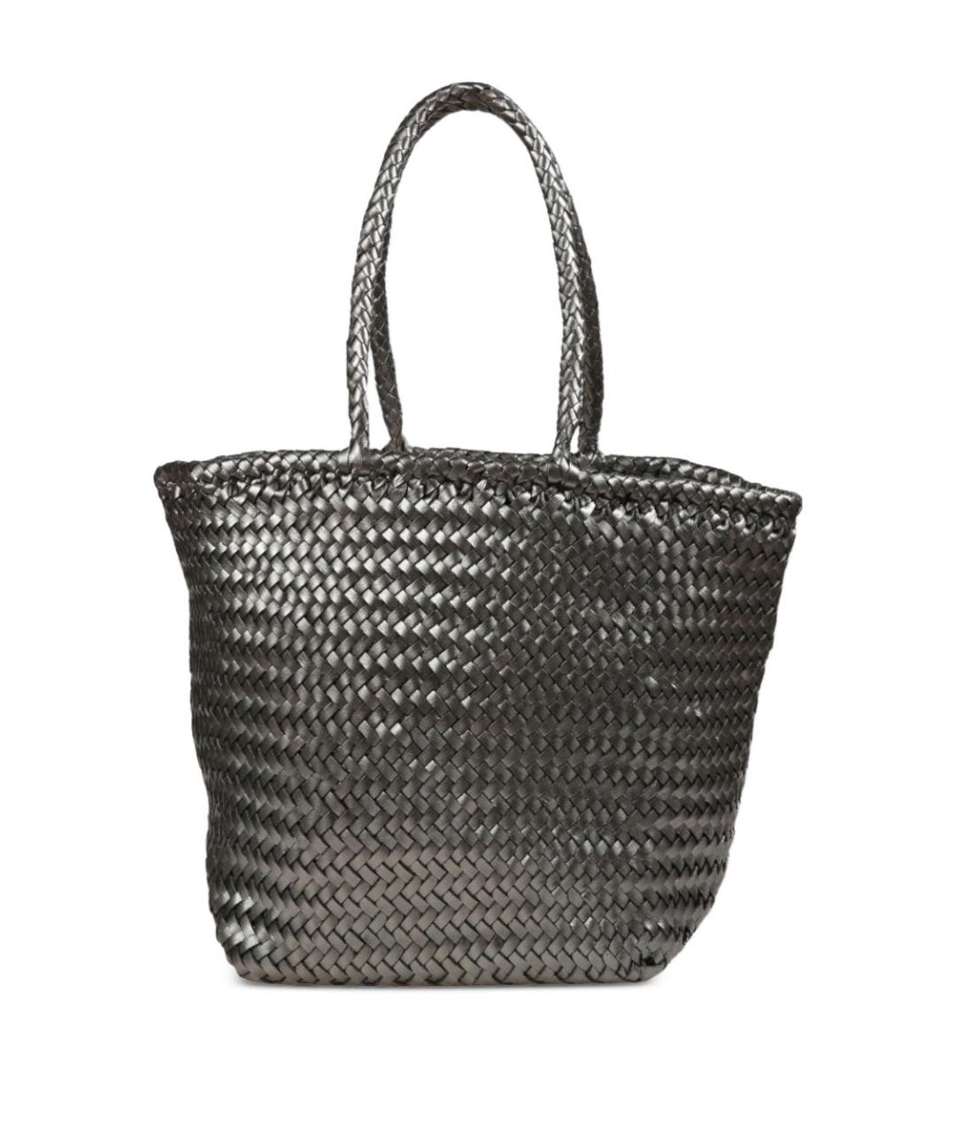 Dragon Diffusion Черная кожаная сумка тоут, фото 3