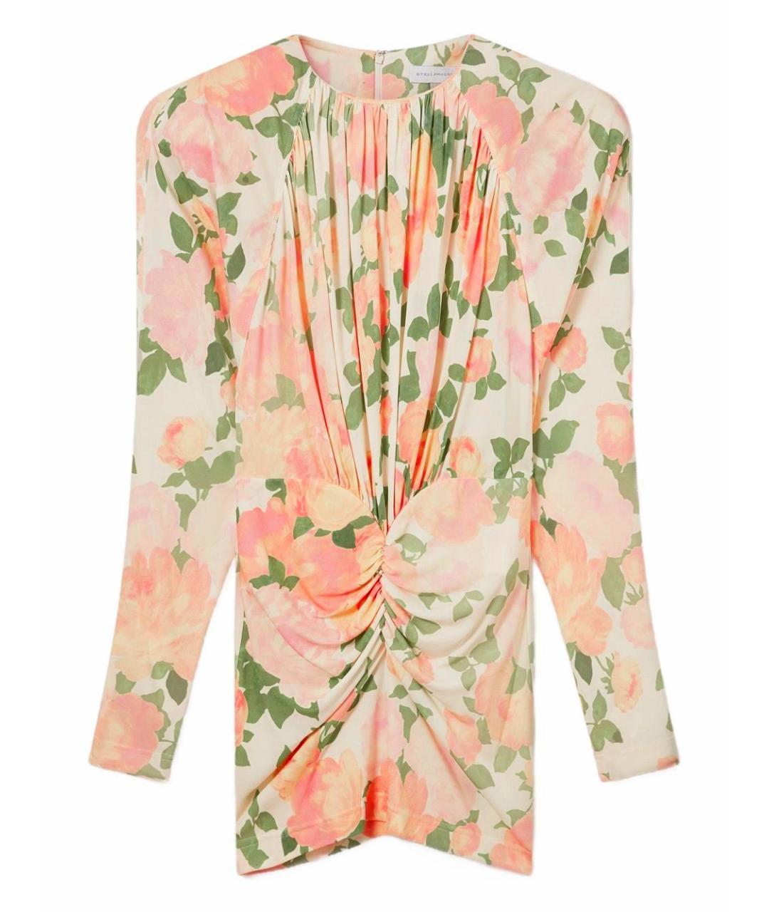 STELLA MCCARTNEY Мульти вискозное коктейльное платье, фото 1