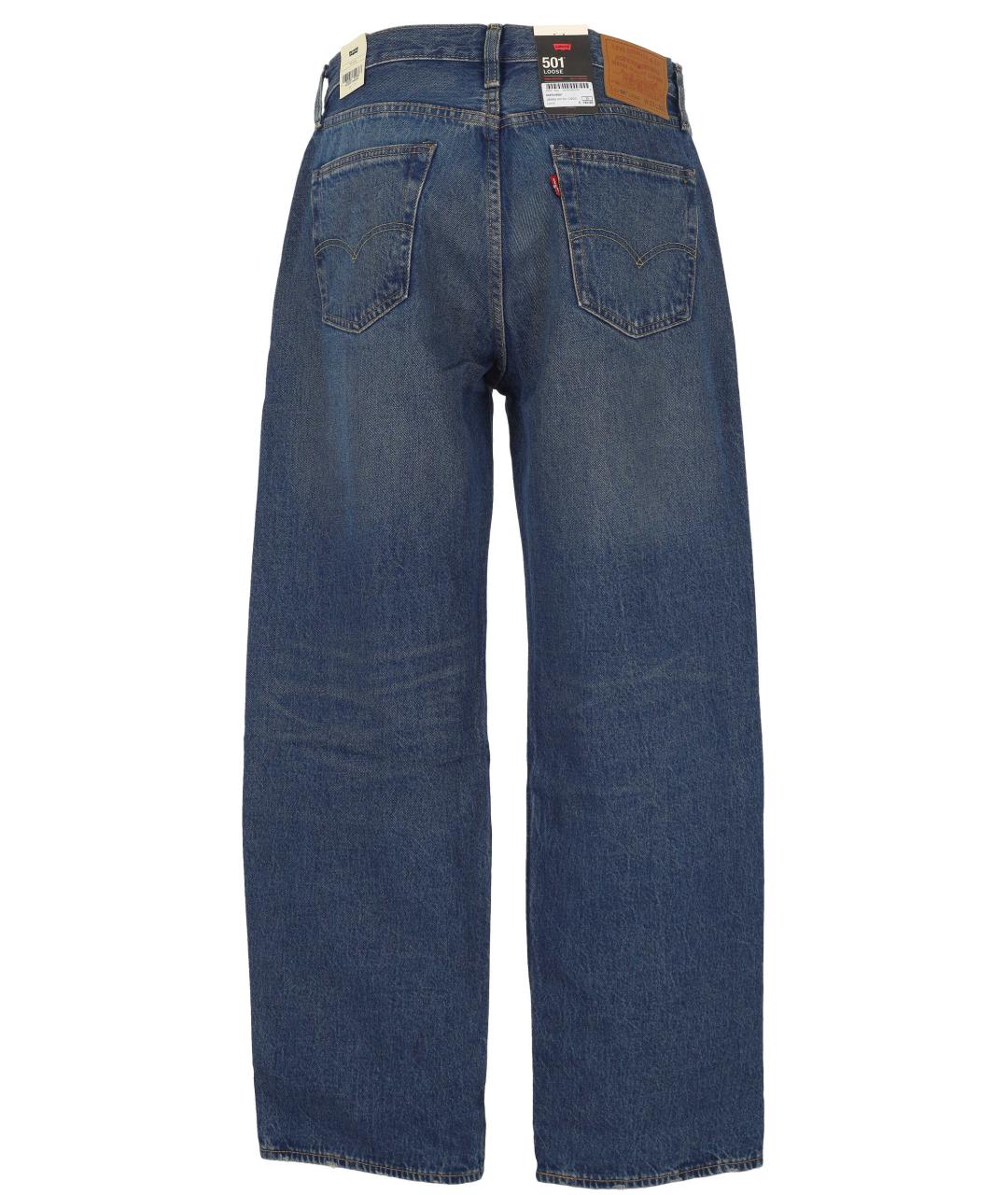 LEVI'S Синие прямые джинсы, фото 3
