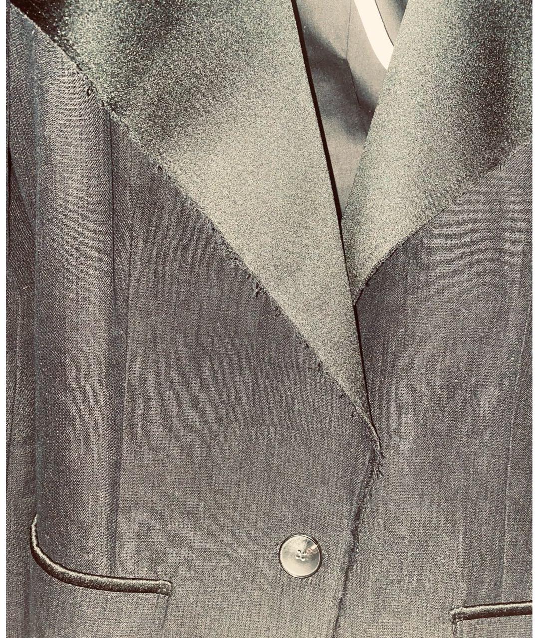 ISABEL MARANT Черный льняной жакет/пиджак, фото 7