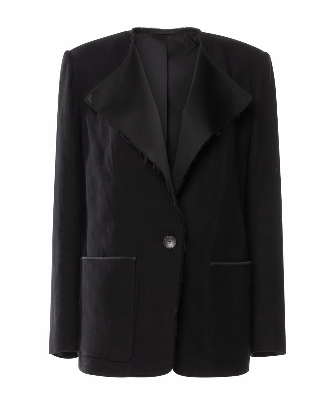 ISABEL MARANT Черный льняной жакет/пиджак, фото 1