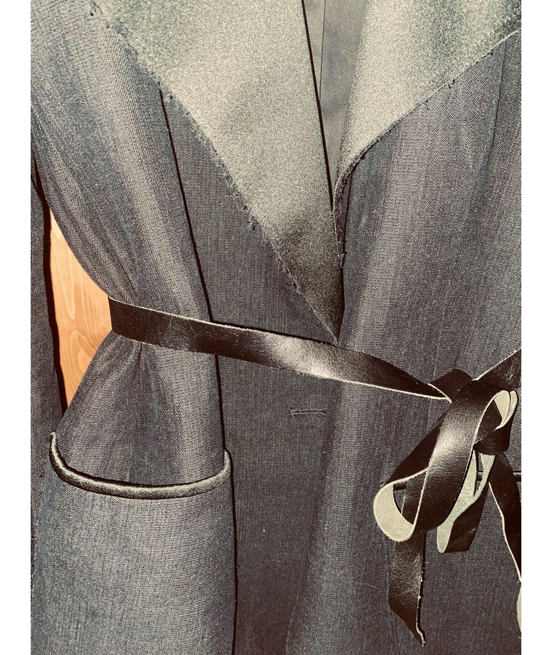 ISABEL MARANT Черный льняной жакет/пиджак, фото 5