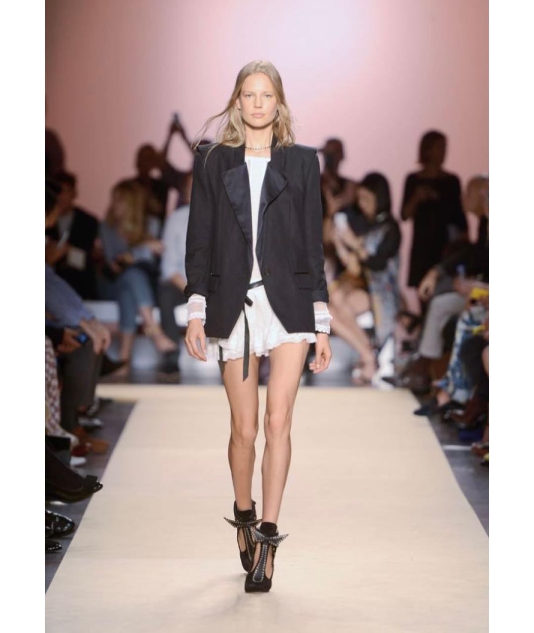 ISABEL MARANT Черный льняной жакет/пиджак, фото 8