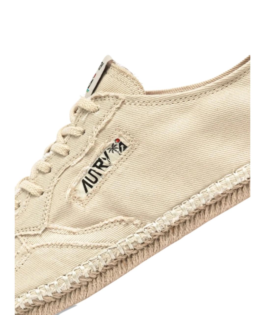 AUTRY Бежевые текстильные эспадрильи, фото 3