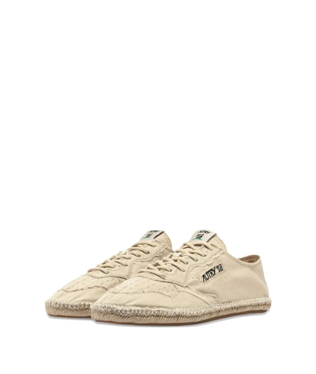 AUTRY Бежевые текстильные эспадрильи, фото 2