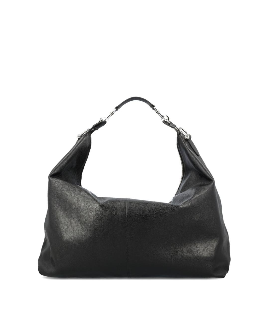 GUCCI Черная кожаная сумка на плечо, фото 3