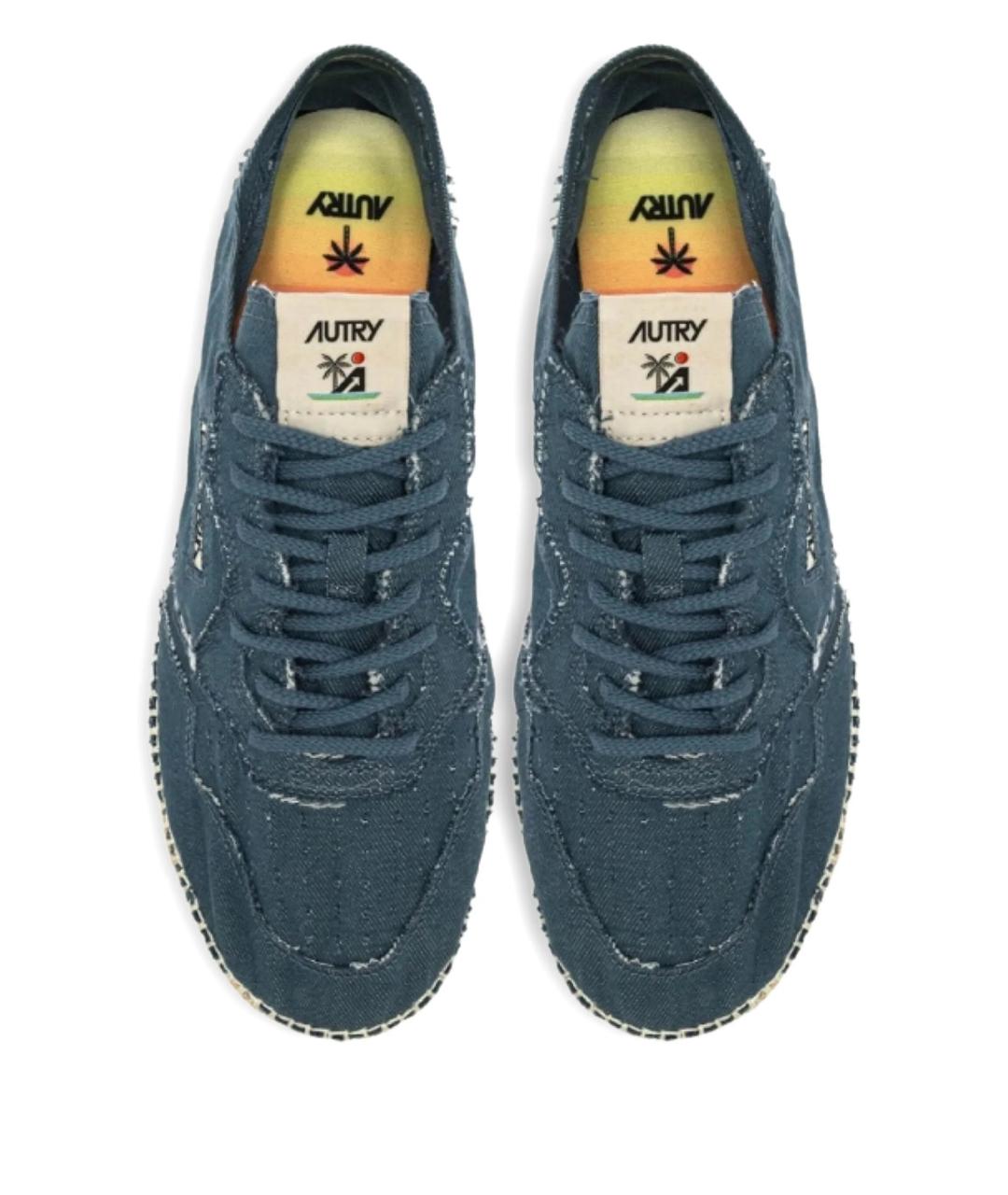 AUTRY Синие текстильные эспадрильи, фото 4