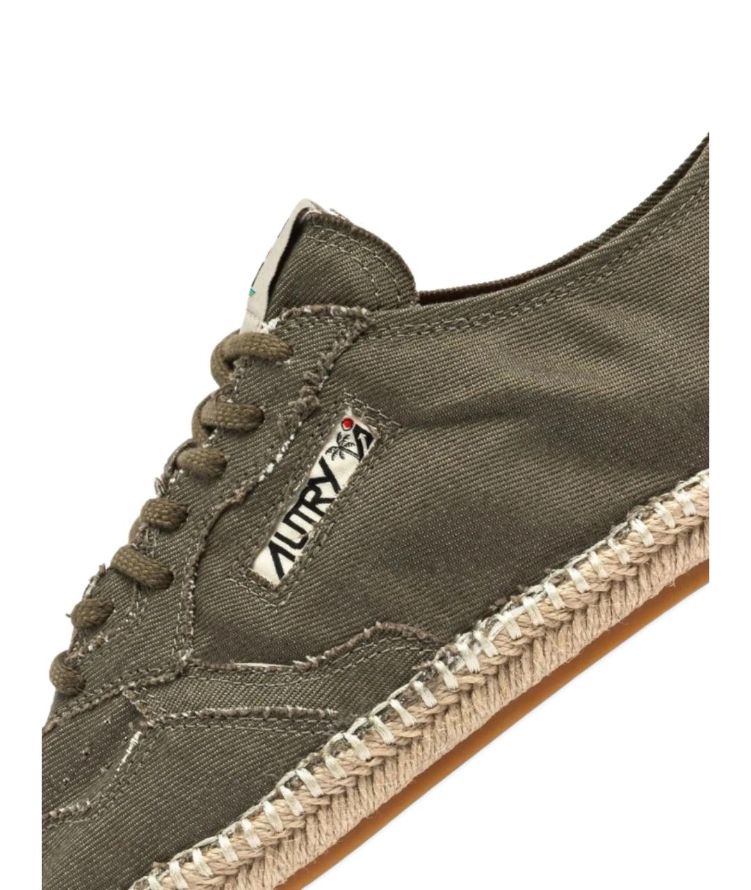 AUTRY Хаки текстильные эспадрильи, фото 3