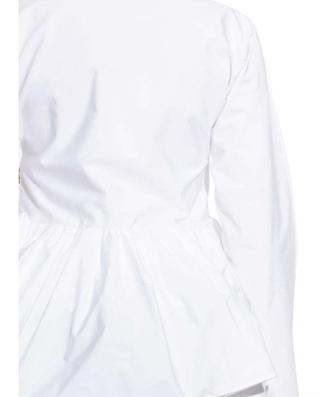 ALAIA Белая хлопковая блузы, фото 3
