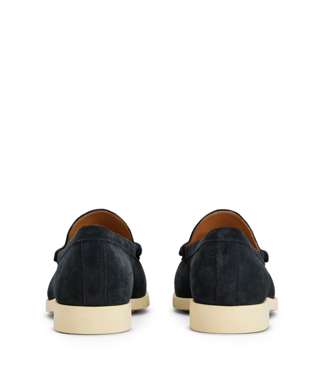 TOD'S Синие замшевые лоферы, фото 3