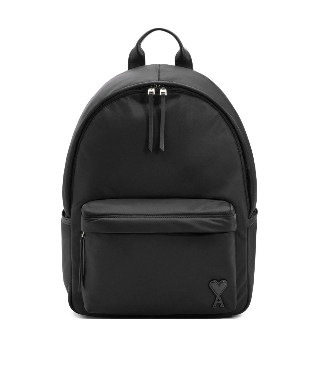 Ami Paris Черный тканевый рюкзак, фото 1