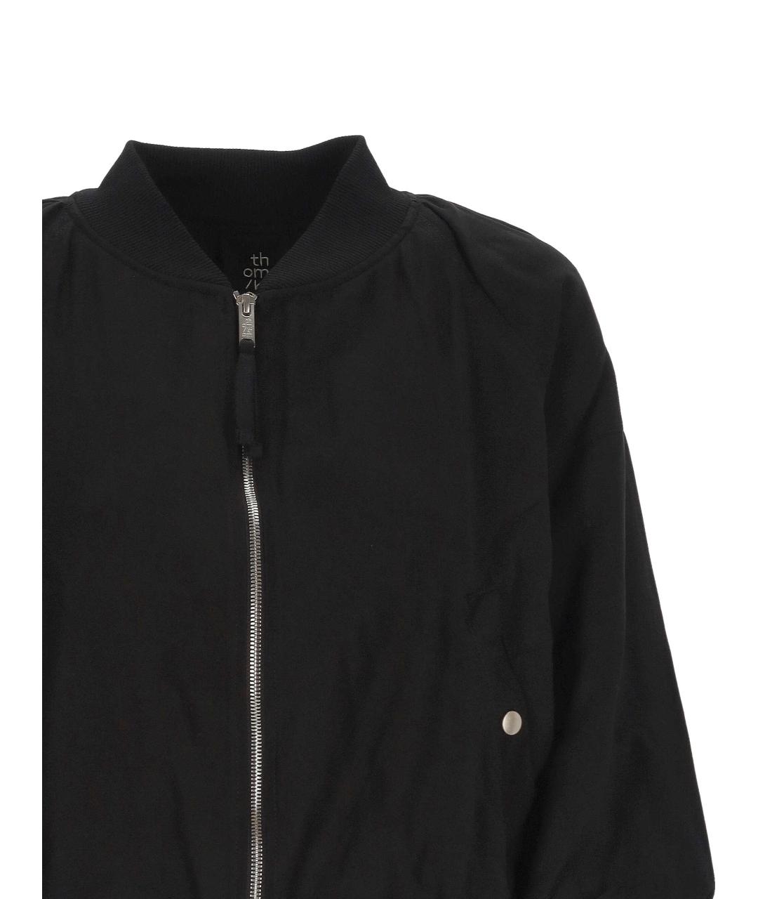 THOM KROM Черная полиэстеровая куртка, фото 2