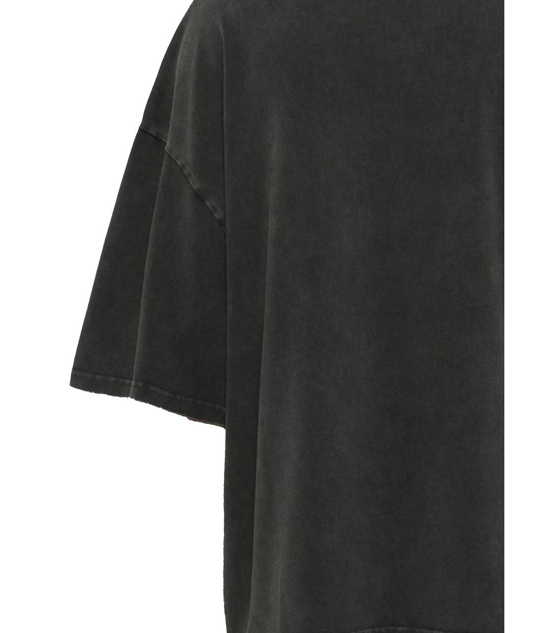 entire studios Черная хлопковая футболка, фото 3