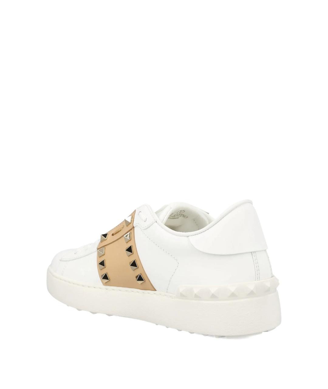 VALENTINO Белые кожаные кеды, фото 3