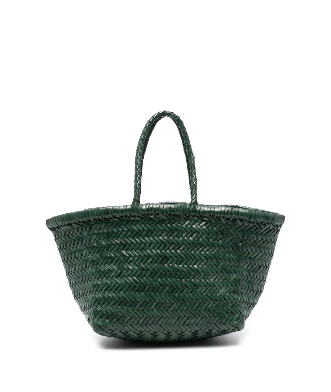 Dragon Diffusion Зеленая кожаная сумка тоут, фото 1