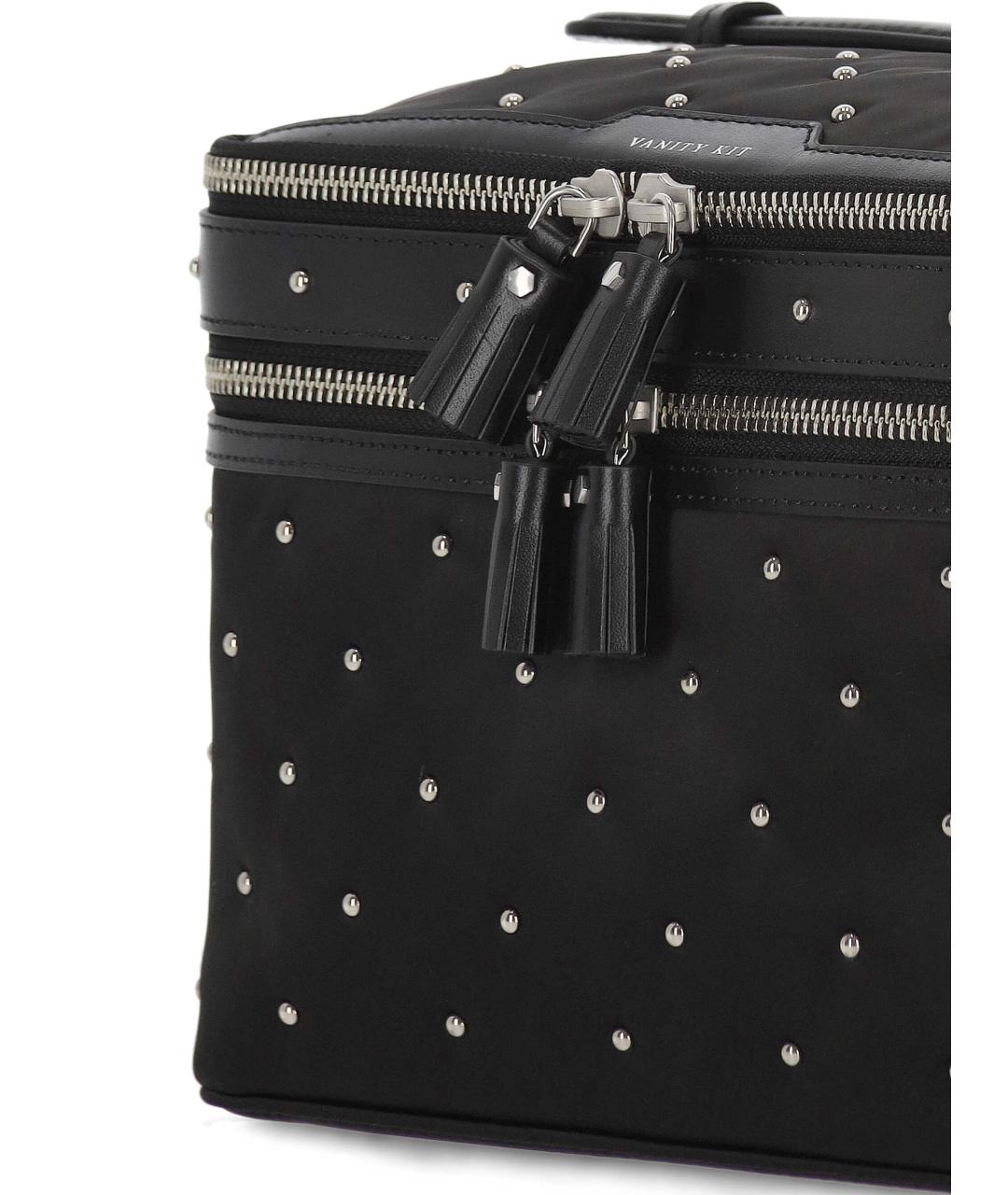 ANYA HINDMARCH Черная сумка с короткими ручками, фото 4