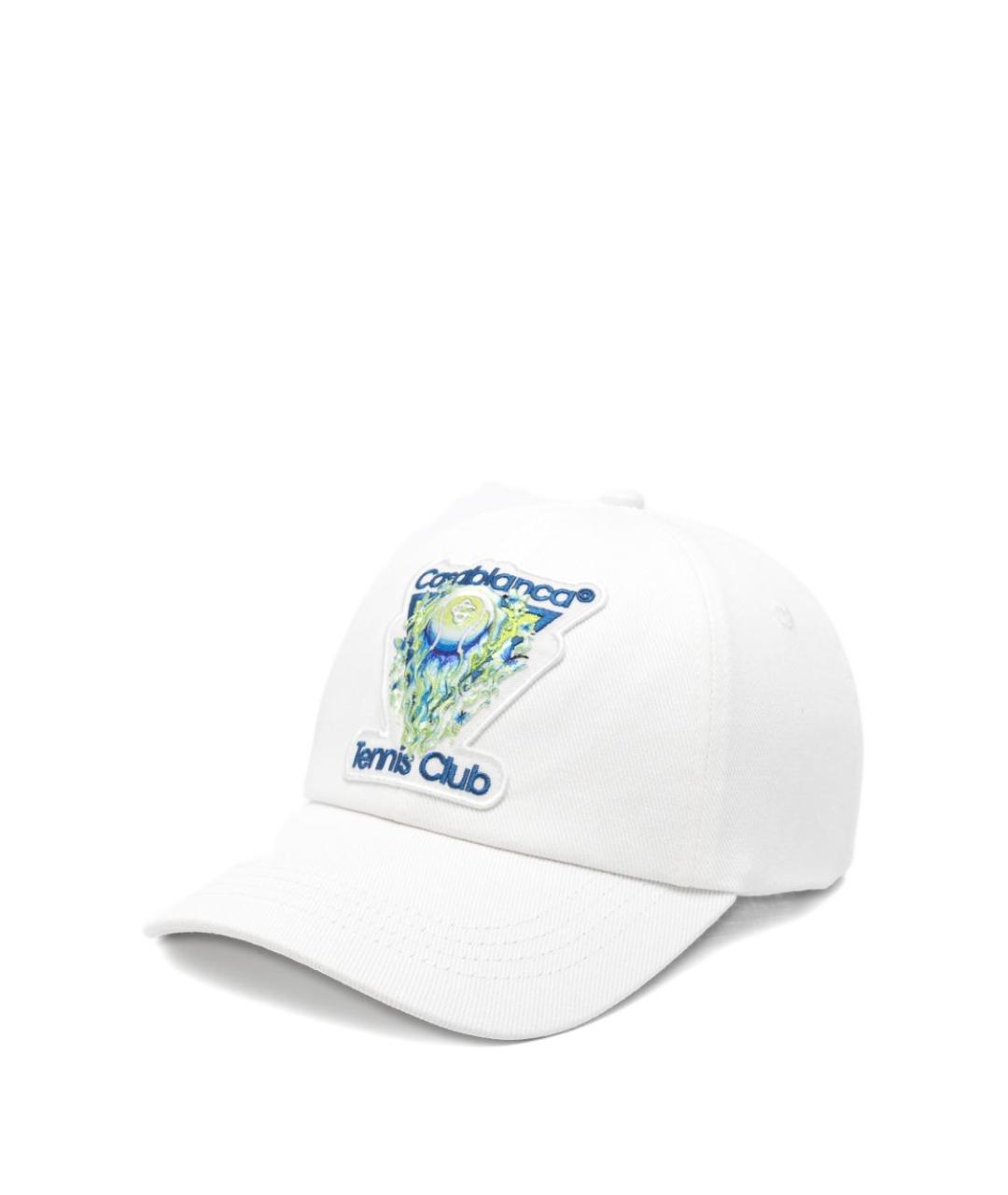 CASABLANCA Белая хлопковая кепка/бейсболка, фото 1