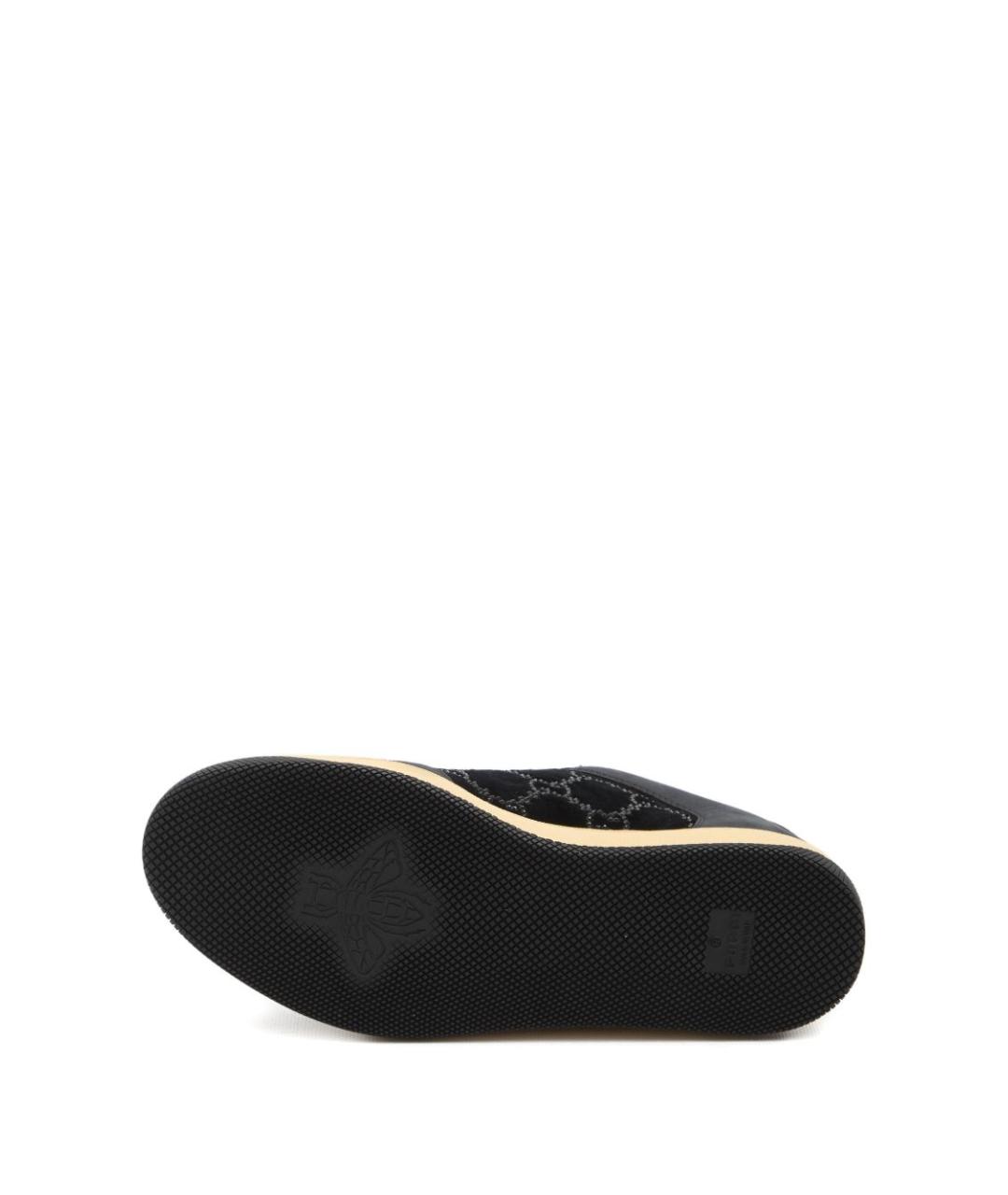 GUCCI Черные кеды, фото 4