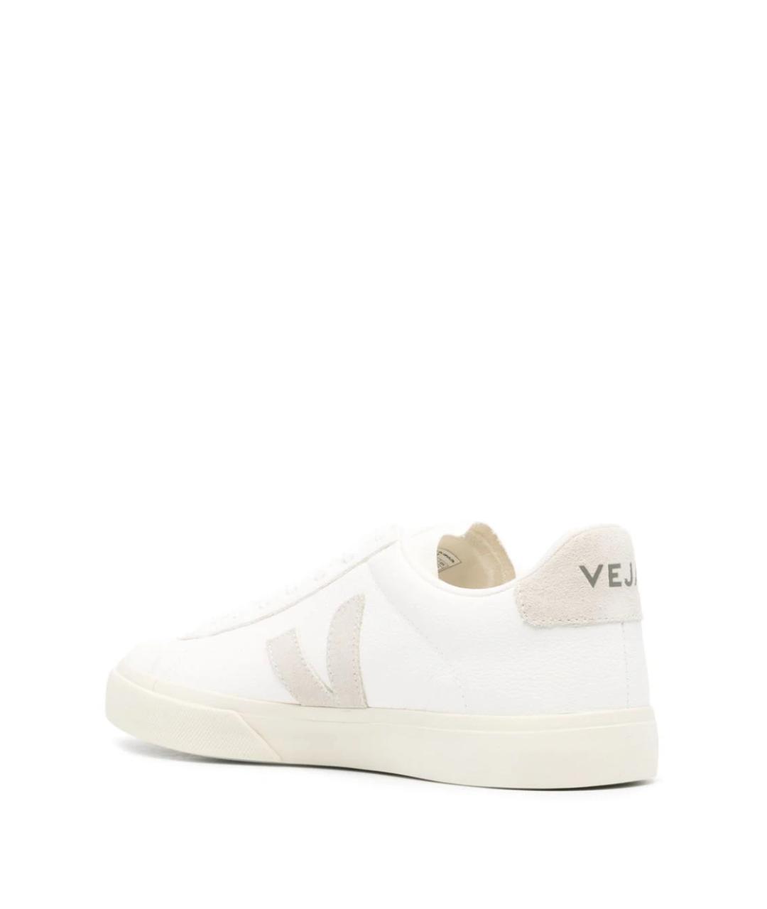 VEJA Белые кожаные низкие кроссовки / кеды, фото 3