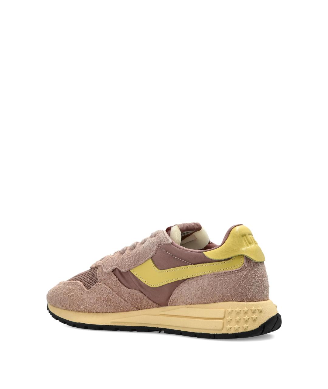 AUTRY Бежевые замшевые кроссовки, фото 3