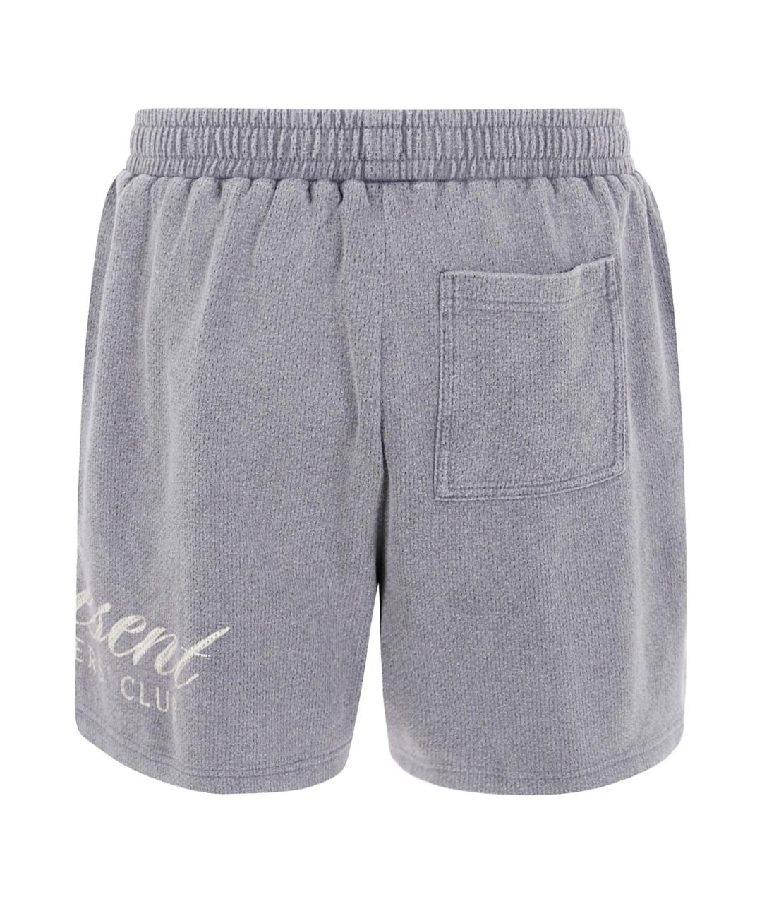 REPRESENT Серые хлопковые шорты, фото 3