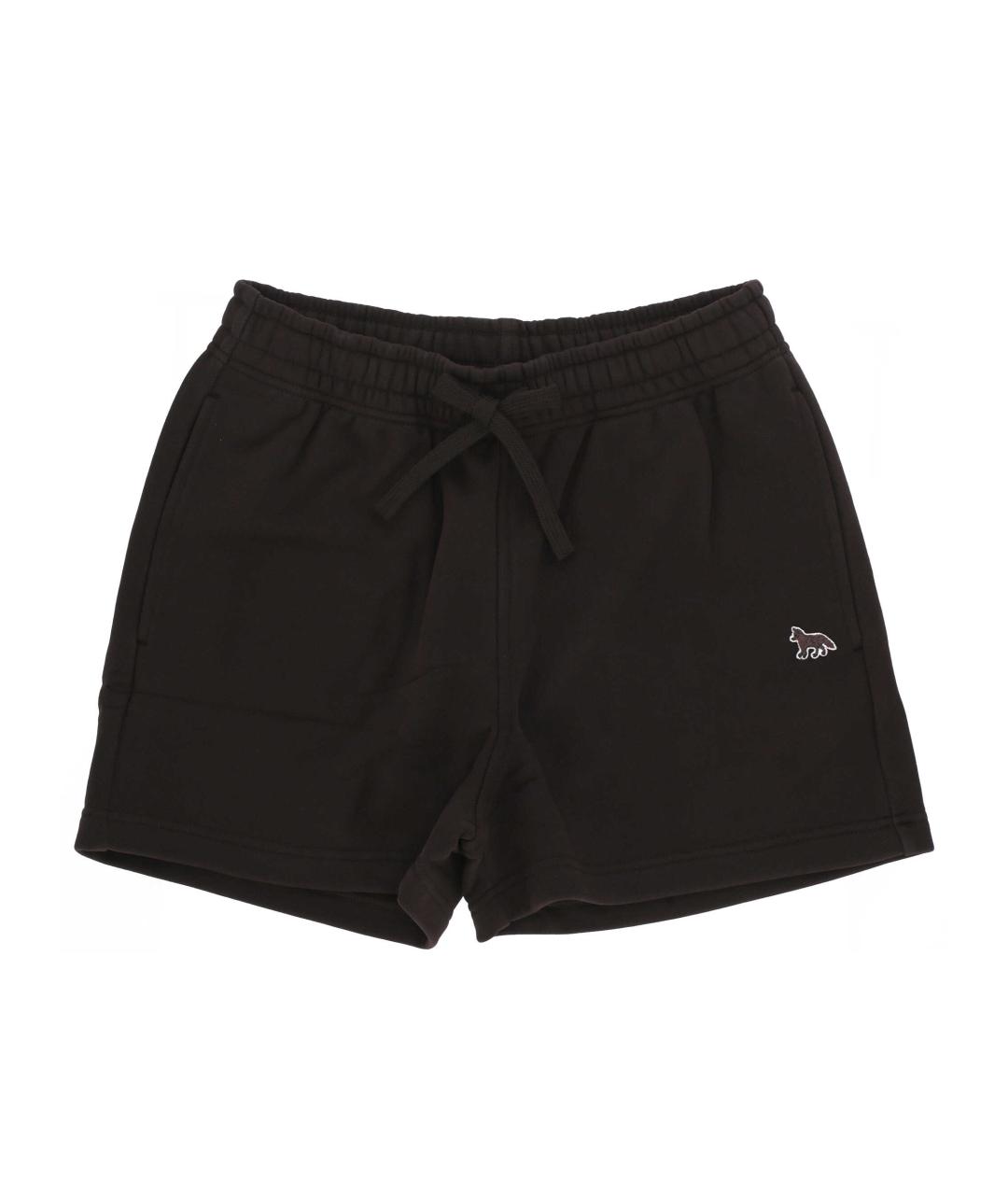 MAISON KITSUNE Коричневые хлопковые шорты, фото 1