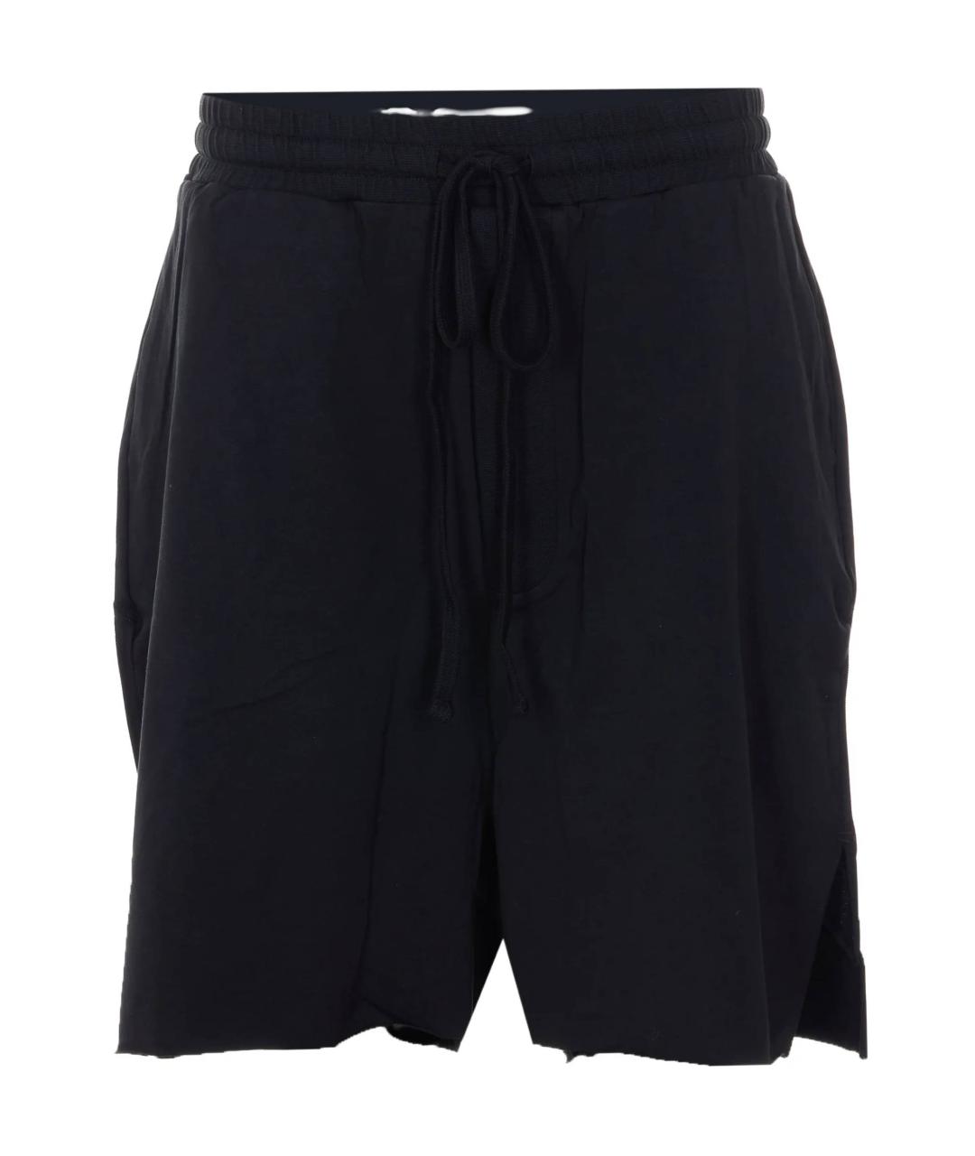 THOM KROM Черные хлопковые шорты, фото 1