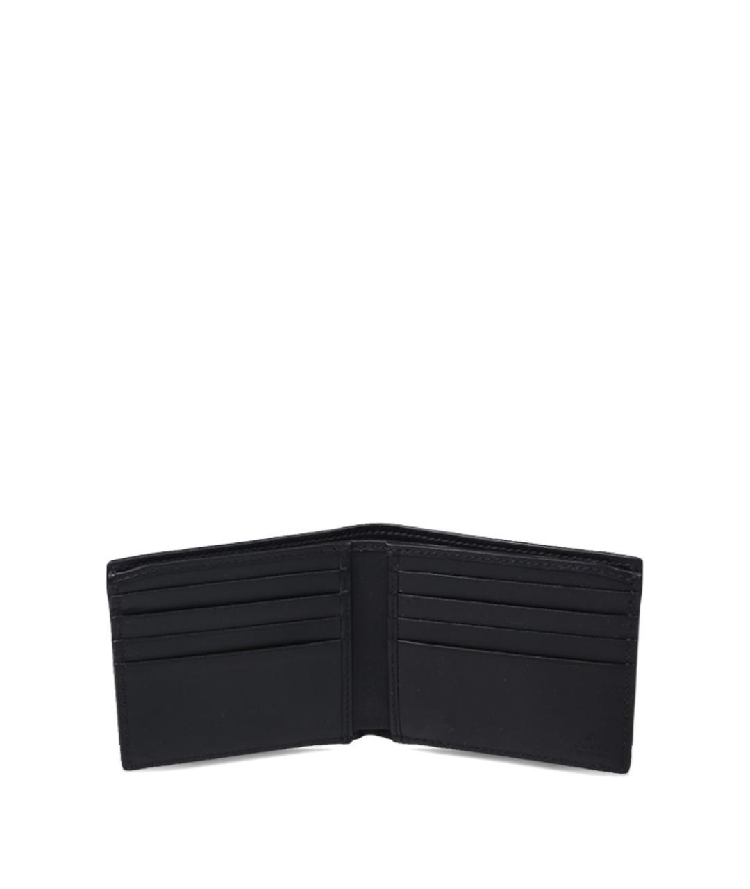 GUCCI Черный кожаный кошелек, фото 2