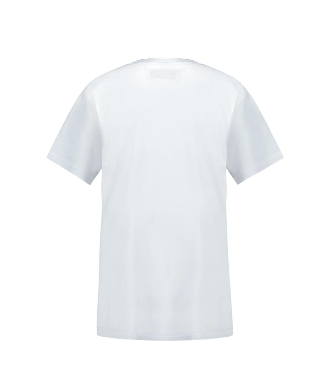 VIVIENNE WESTWOOD Белая хлопковая футболка, фото 3