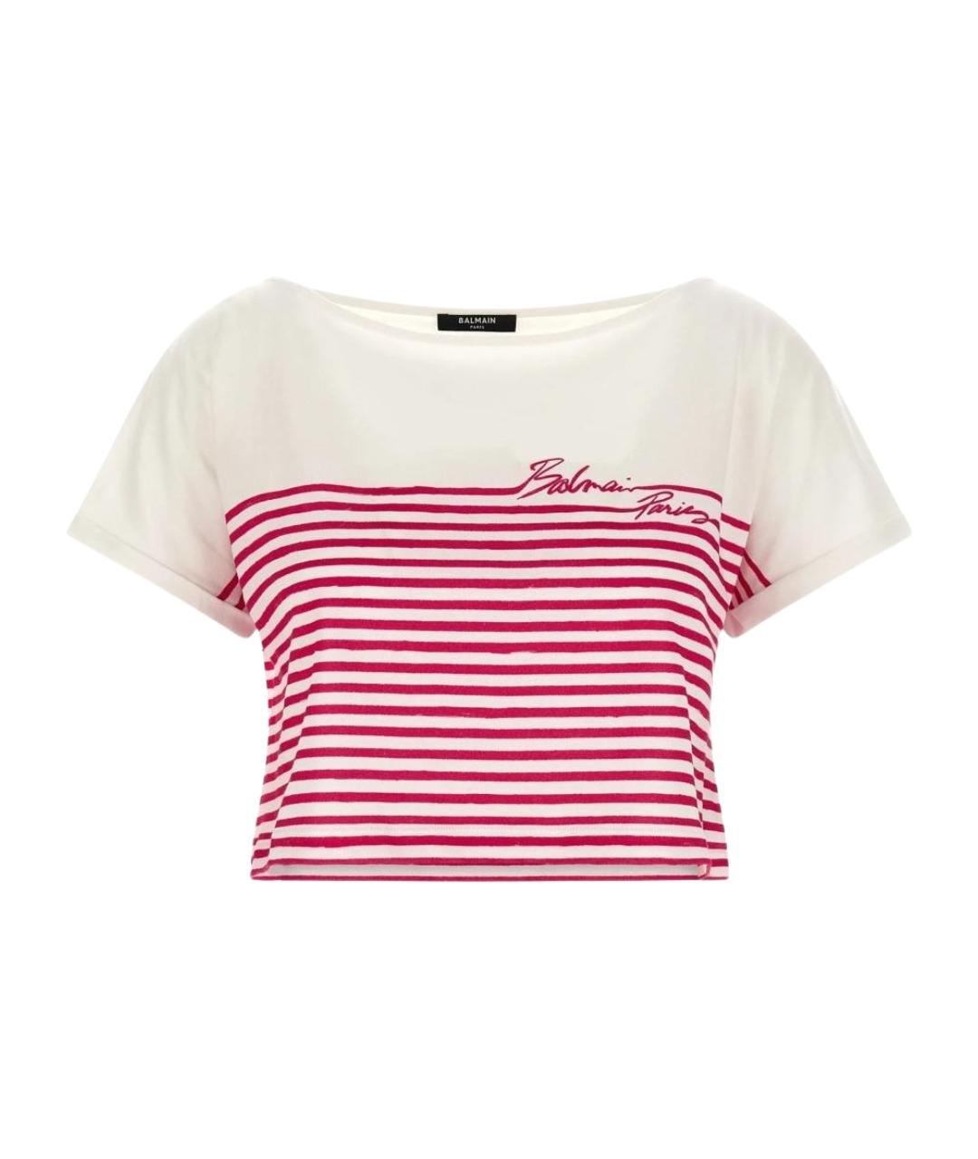 BALMAIN Мульти хлопковая футболка, фото 1