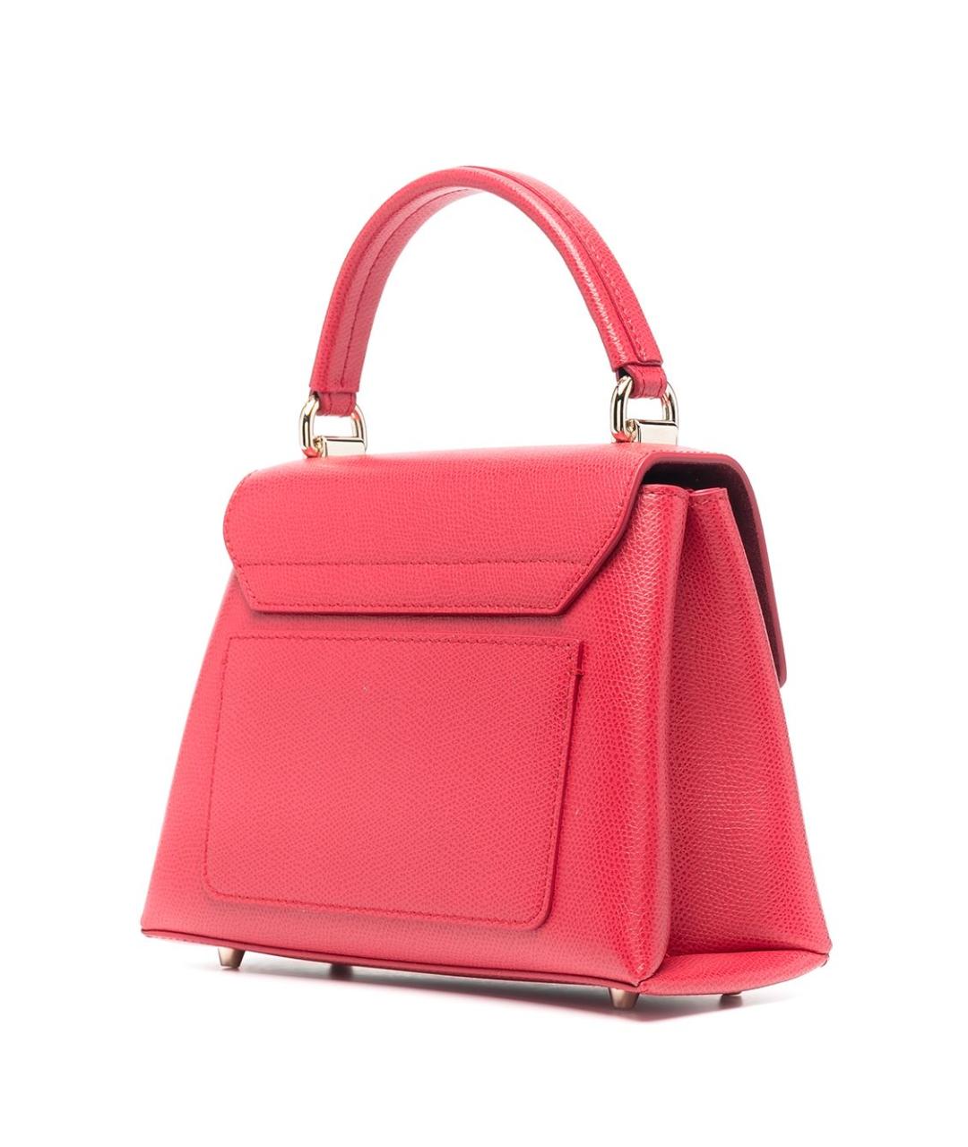 FURLA Красная кожаная сумка через плечо, фото 2