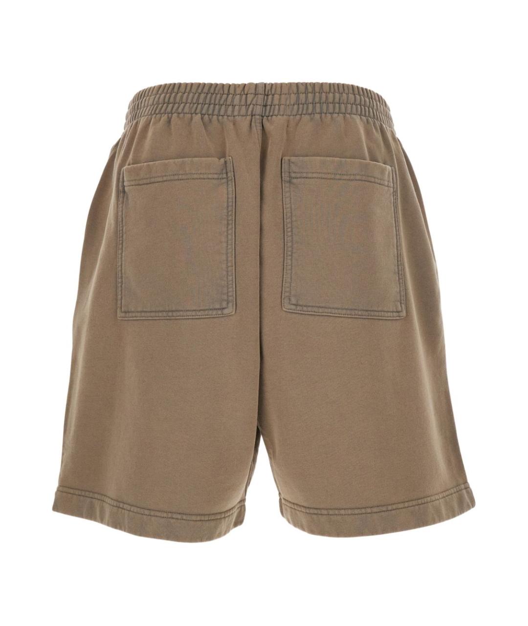 REPRESENT Бежевые хлопковые шорты, фото 3