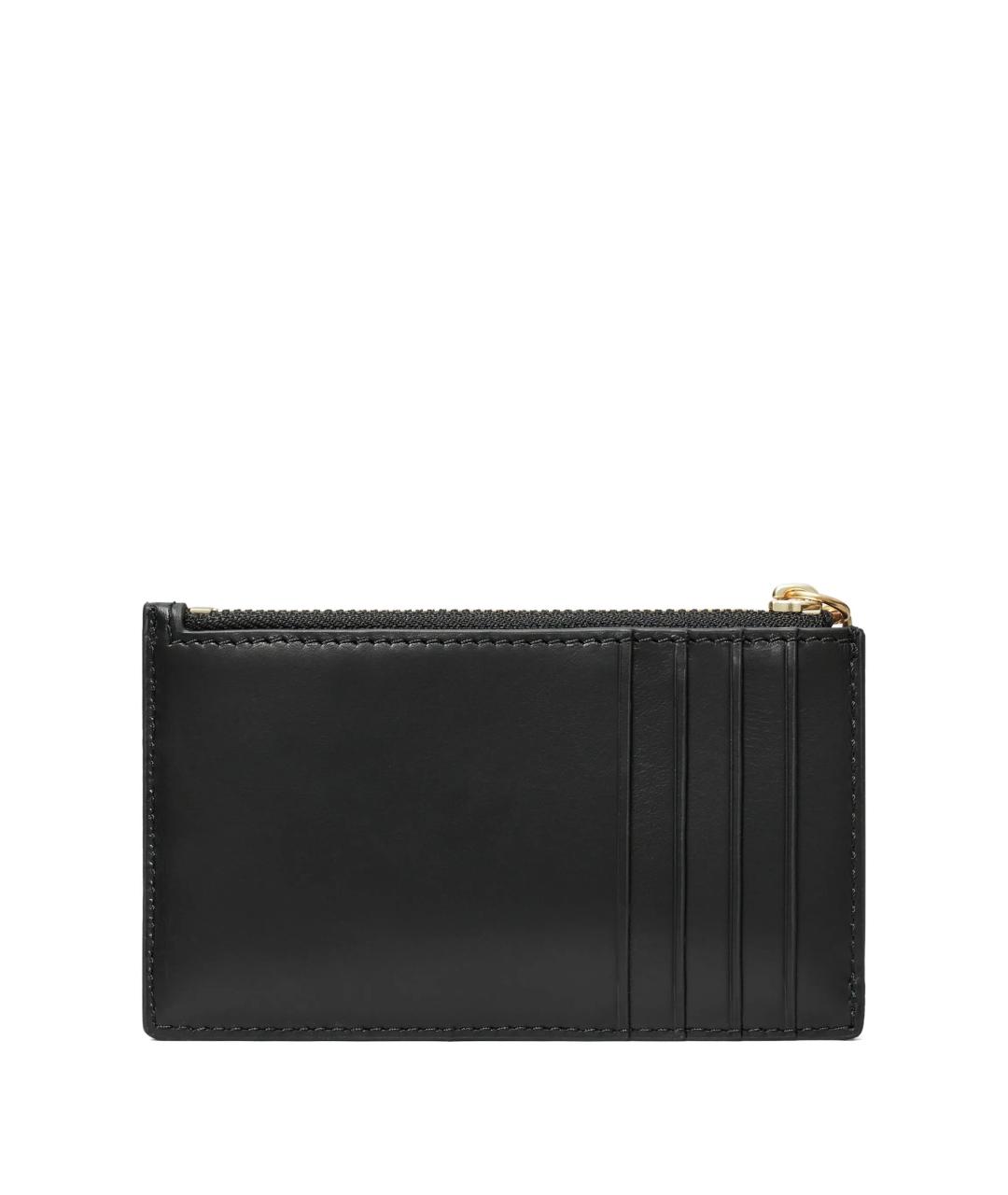 TORY BURCH Черный кожаный кошелек, фото 3
