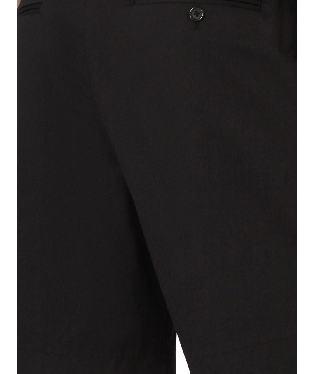 DOLCE&GABBANA Черные хлопковые шорты, фото 3