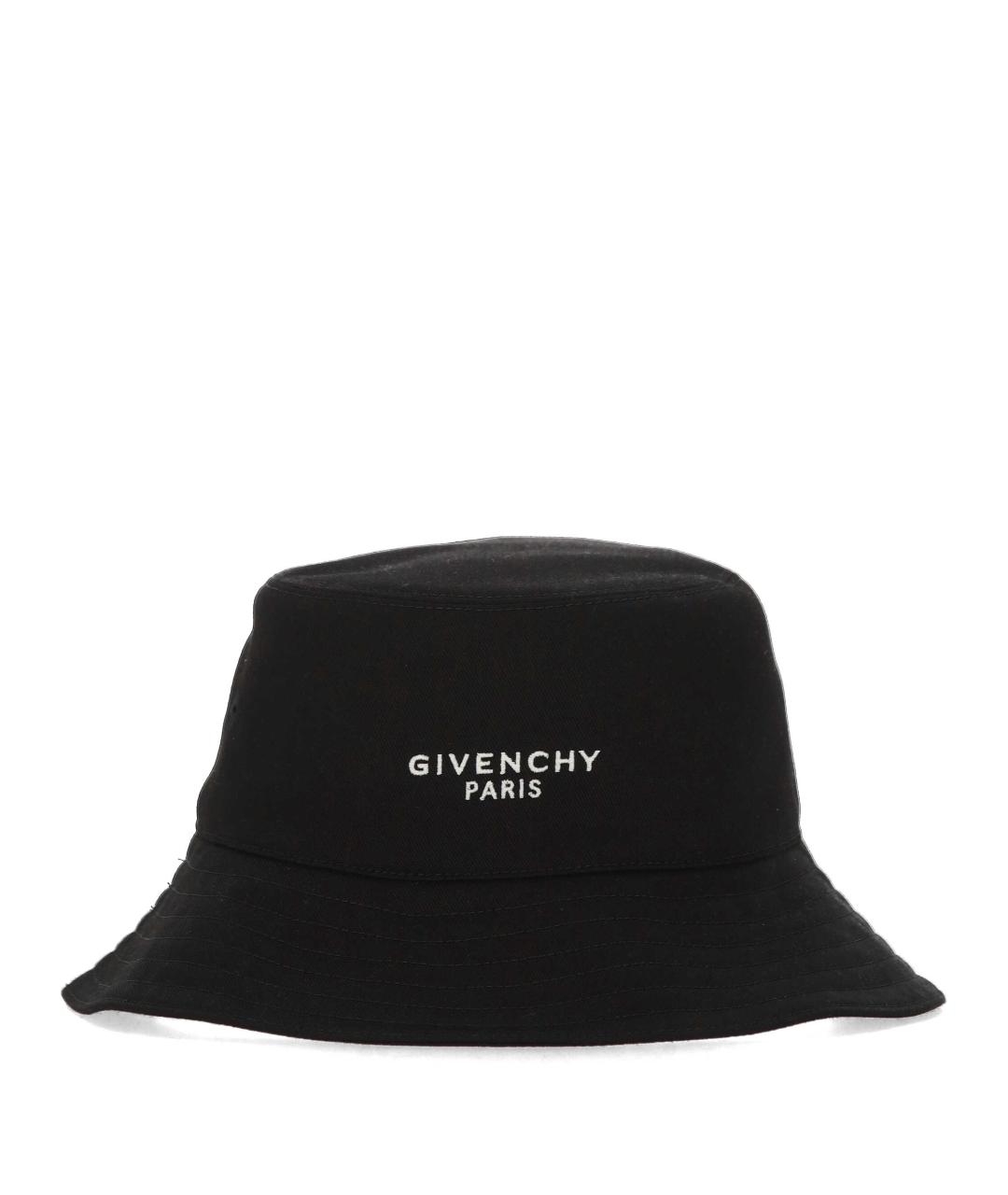 GIVENCHY Черная хлопковая панама, фото 1