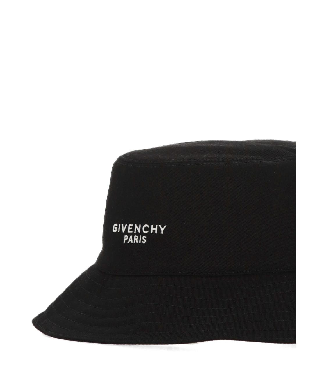 GIVENCHY Черная хлопковая панама, фото 2