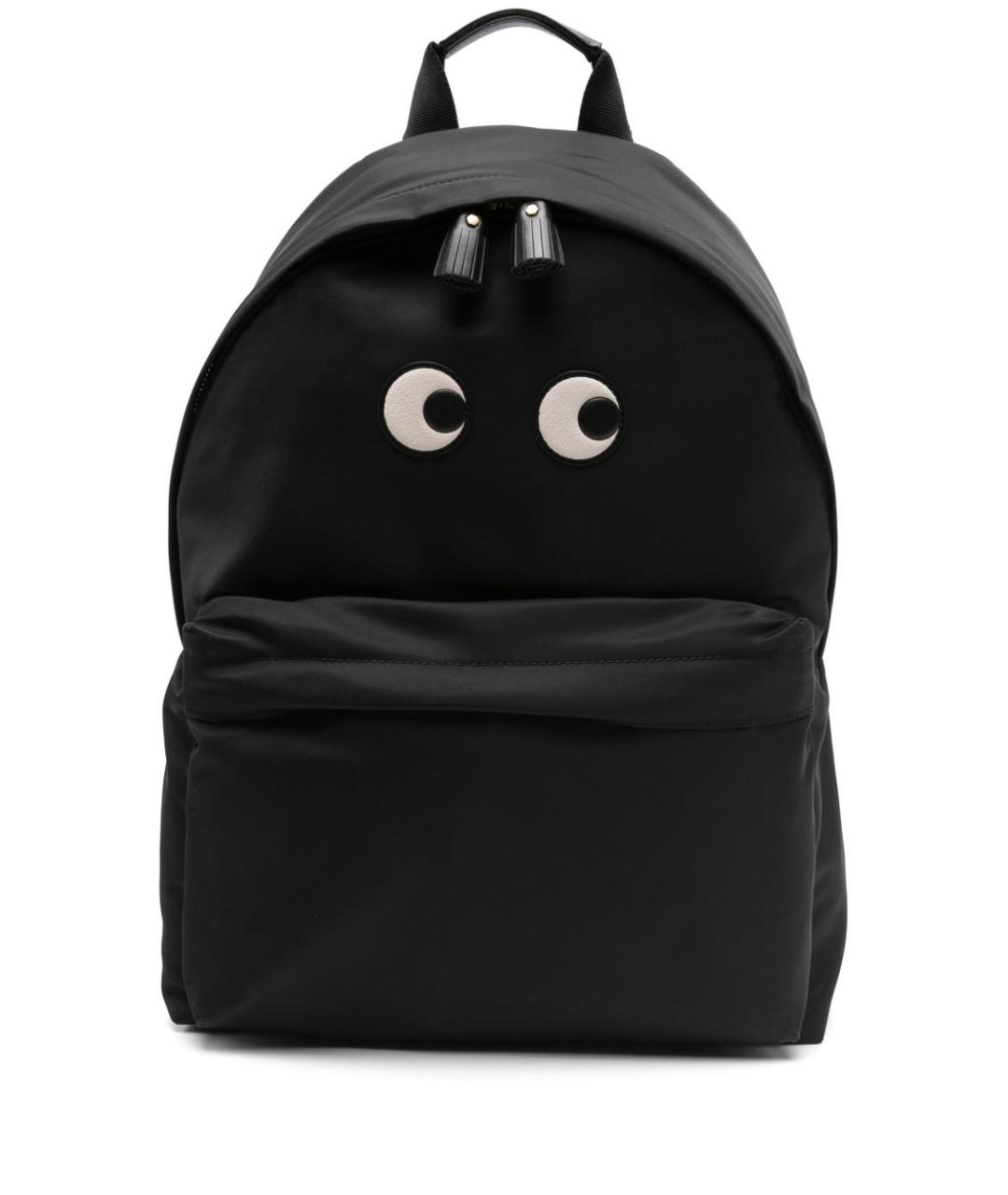 ANYA HINDMARCH Черный тканевый рюкзак, фото 1